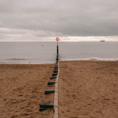 Bournemouth sand beach