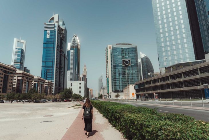 Dubai modern city