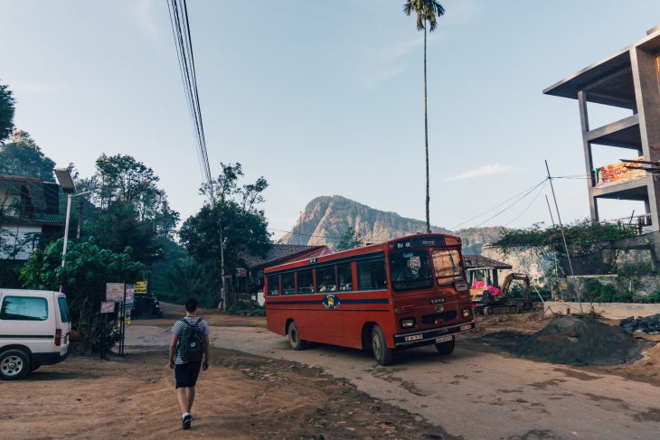 Sri Lanka local bus
